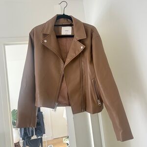 Aritzia Wilfred  Leather Jacket- S